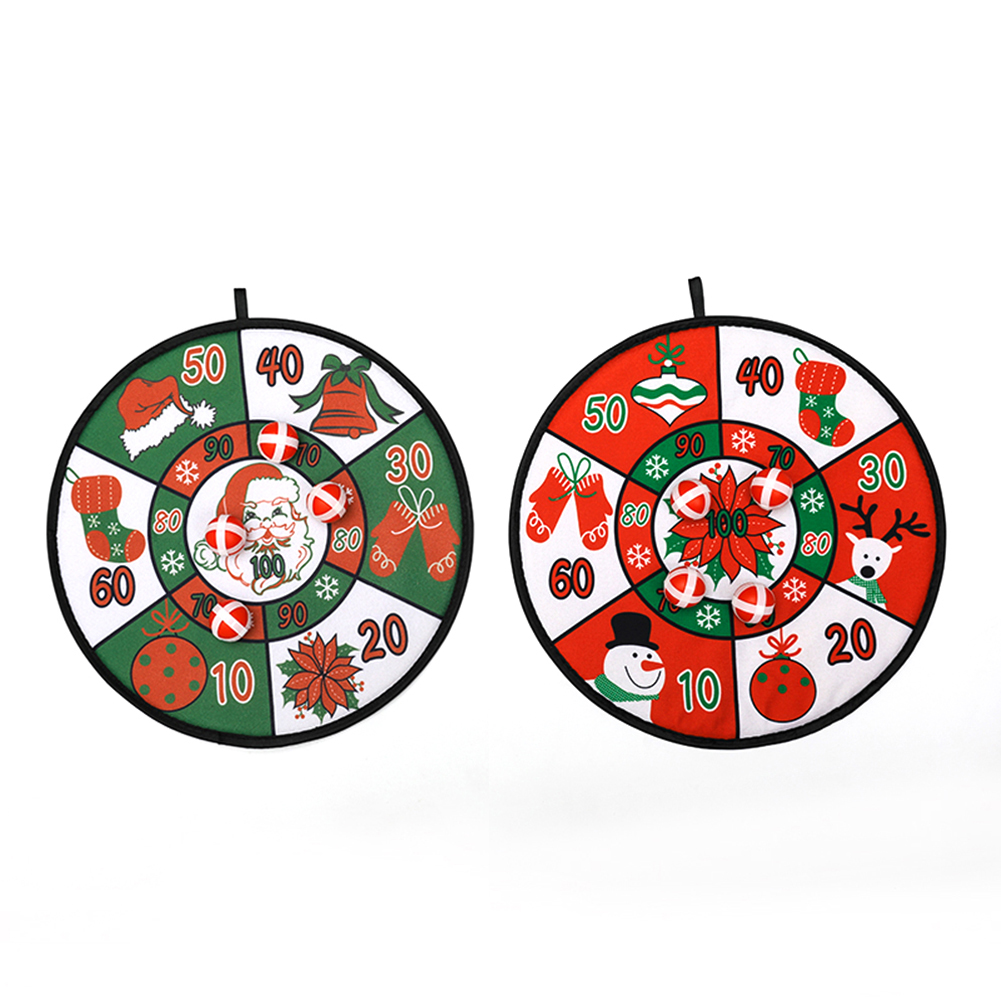 

Christmas Toy Ball Dart Board Ornaments Kids Throwing Target Indoor Darts, 501 Original