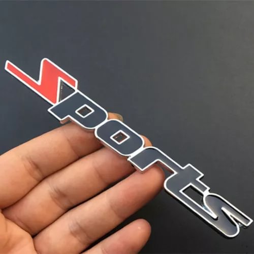 Dronehint Sports 3D Metal Emblem Badge Sticker Decal Trims Parts Car Exterior Accessories (For: Acura) Parts