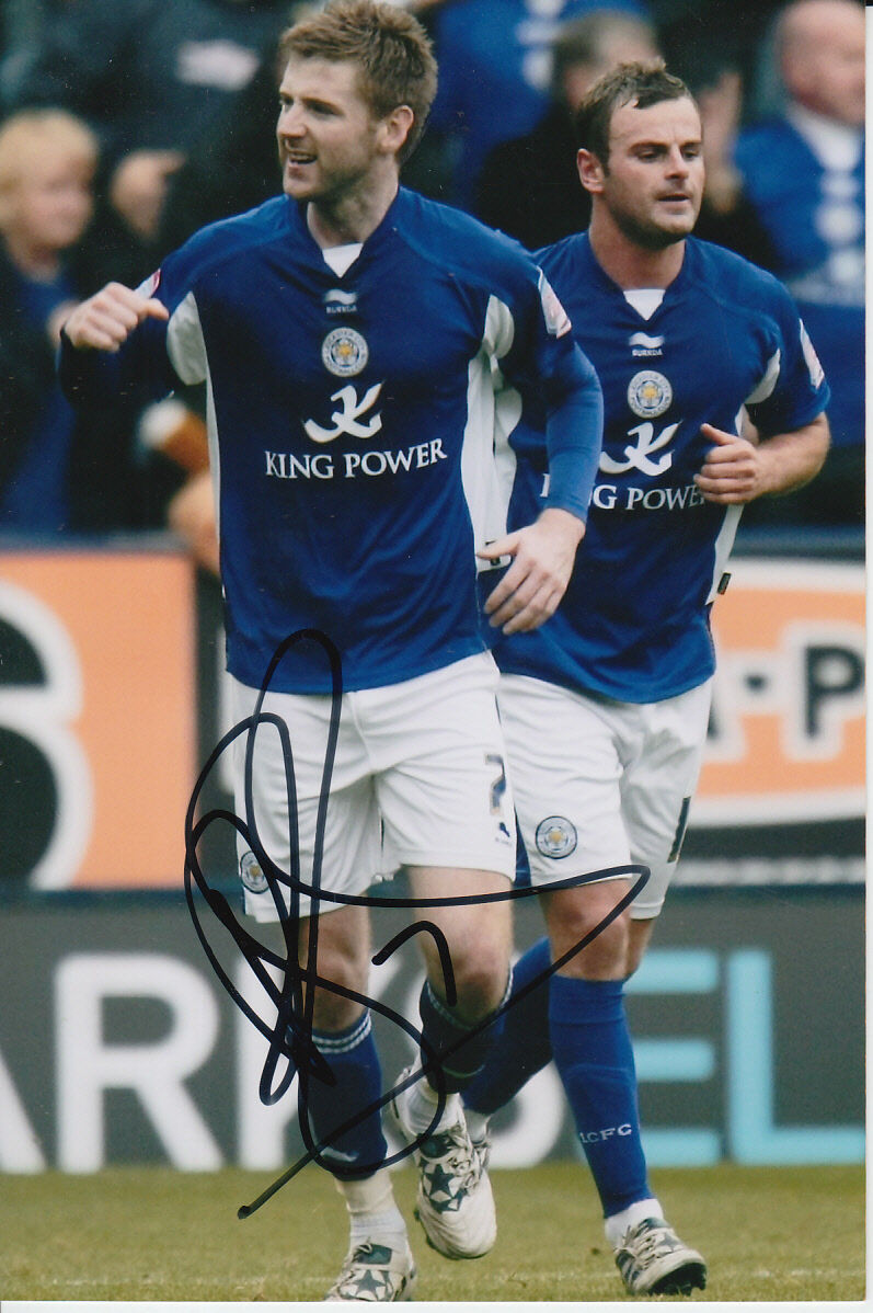 LEICESTER CITY HAND SIGNED PAUL GALLAGHER 6X4 Photo Poster painting 2.