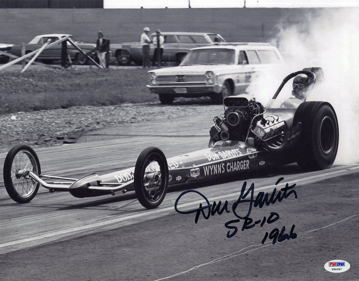 Don Garlits SIGNED 11x14 Photo Poster painting Big Daddy Swamp Rat 1966 PSA/DNA NHRA AUTOGRAPHED