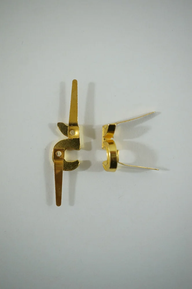   WW2 GermanOfficer General Shoulder Boards Cyphers Gold 18mm 5 2pcs German-Uniform