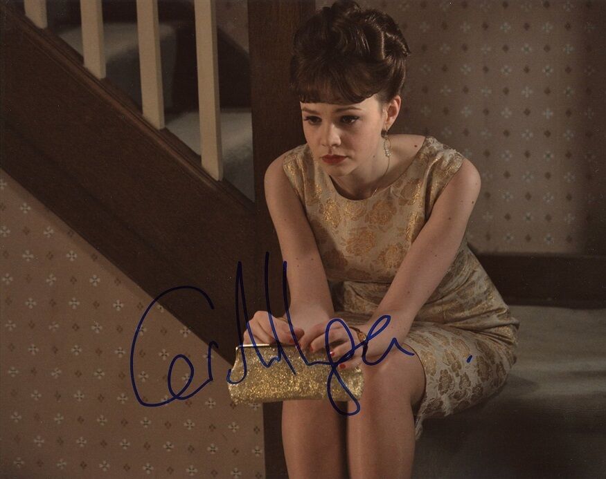 CAREY MULLIGAN In-person Signed Photo Poster painting - An Education