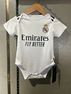 2024-2025 Baby Real Madrid Home Football Jersey 1:1 Quality Thai Quality