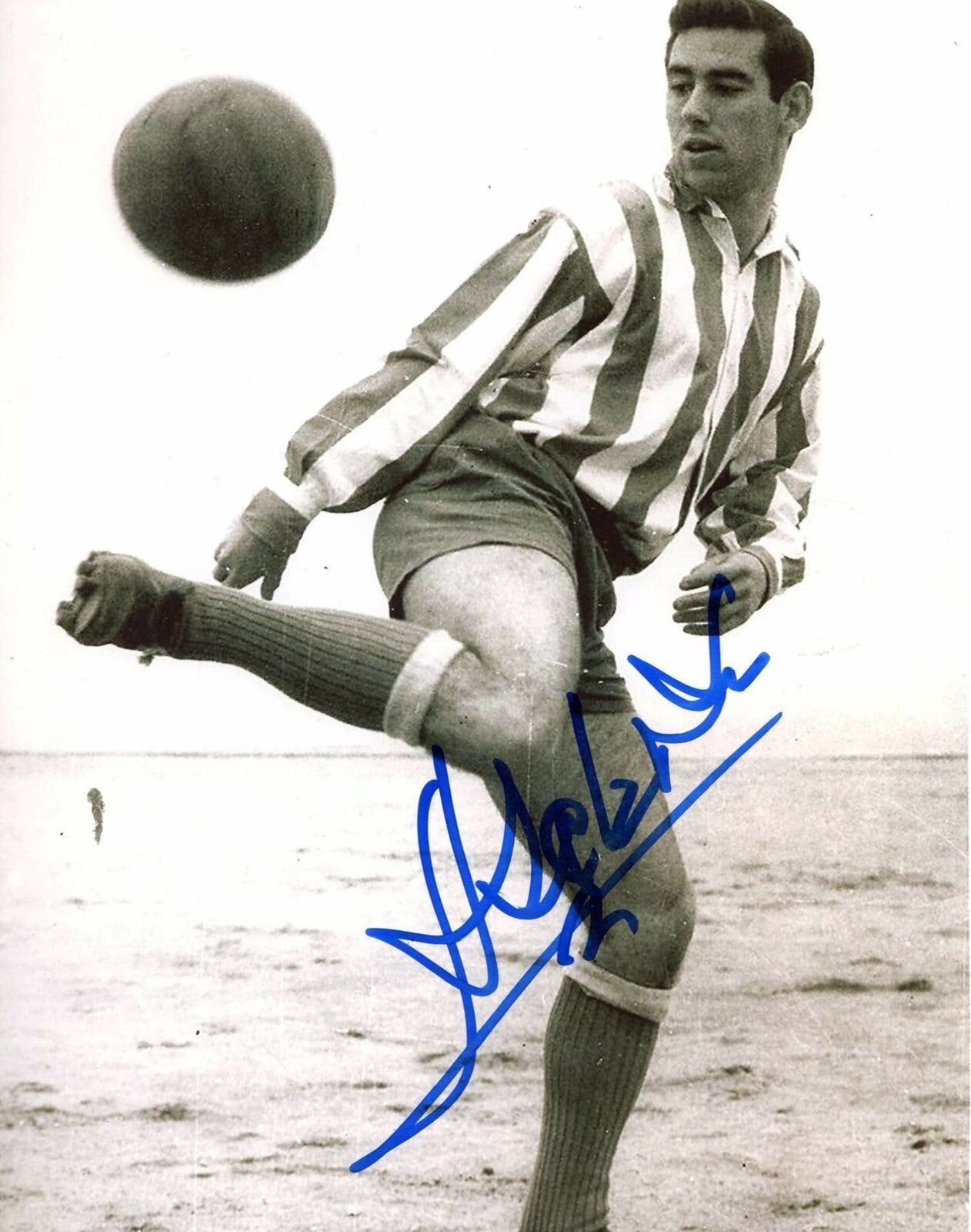 Adelardo Rodriguez SOCCER autograph, In-Person signed Photo Poster painting