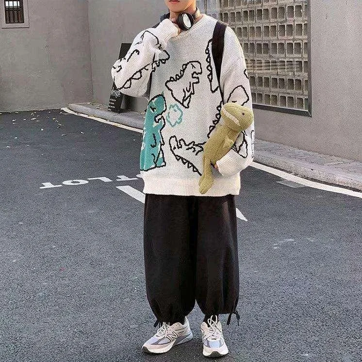 Brownm Knitted Sweater