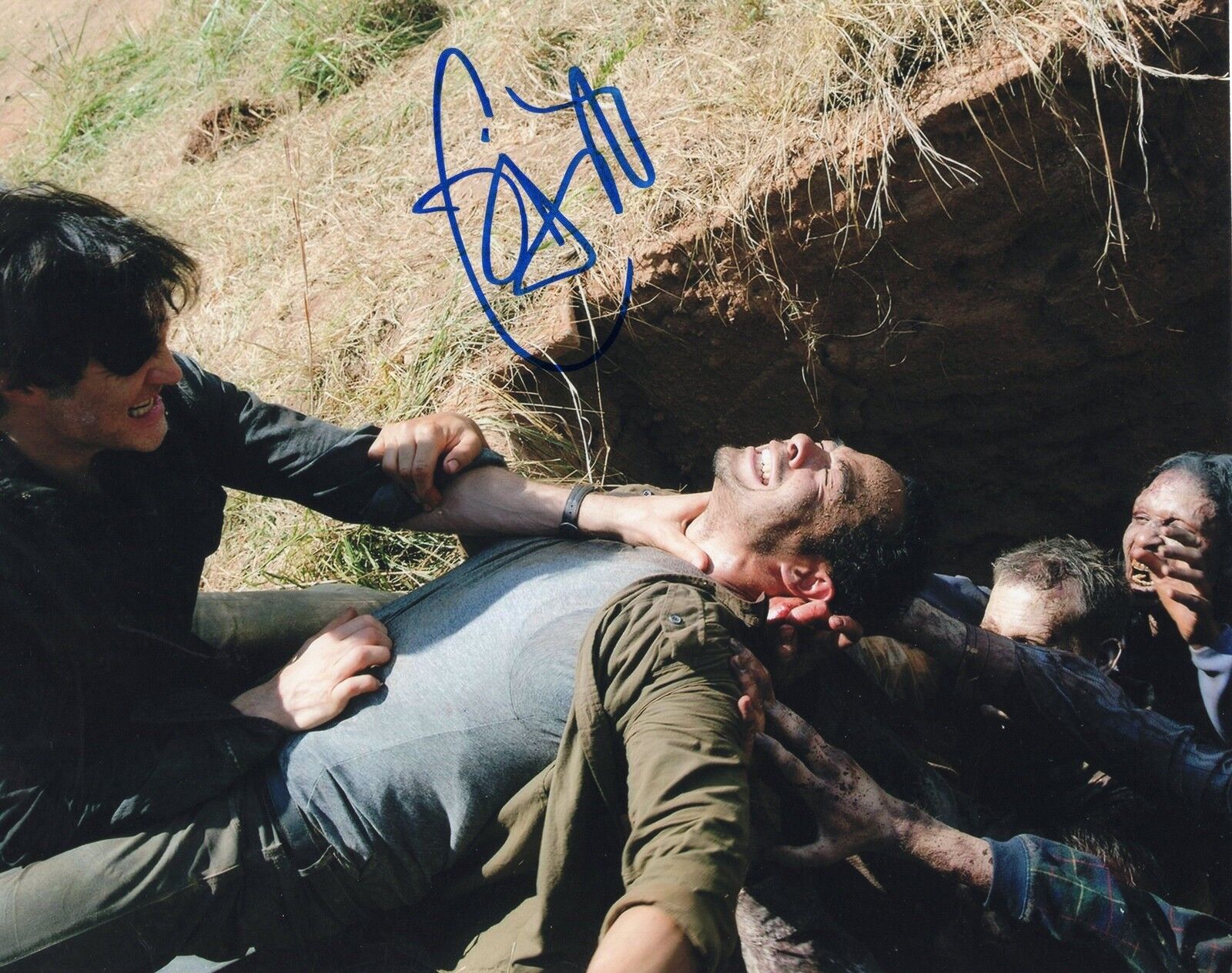 Jose Pablo Cantillo The Walking Dead Caesar Martinez Signed 8x10 Photo Poster painting w/COA #6