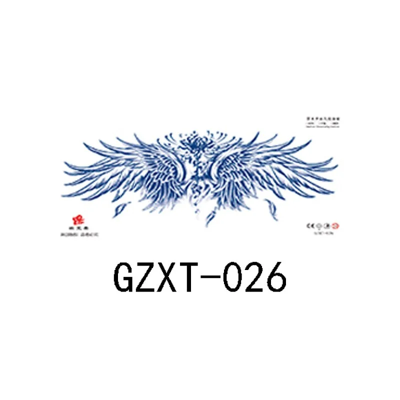 Herbal juice chest sticker tattoo sticker lasts 15 days herbal plant semi-permanent juice tattoo on chest back