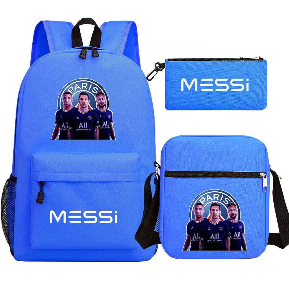 Mayoulove Lionel Messi Backpack Lightweight Design for School and Outdoor Activities-Mayoulove