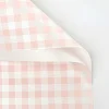 20PCS Classic Colorful Plaid Gift Package Flower Wrapping Paper