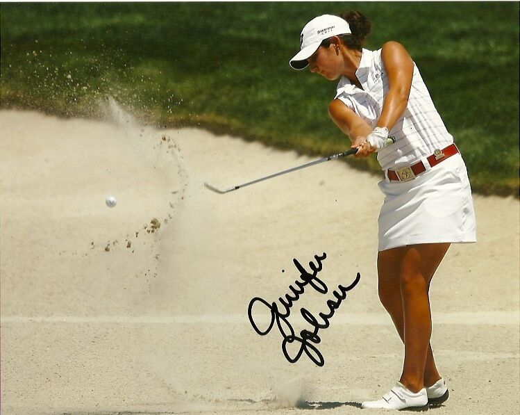 LPGA Jennifer Johnson Autographed Signed 8x10 Photo Poster painting COA 2