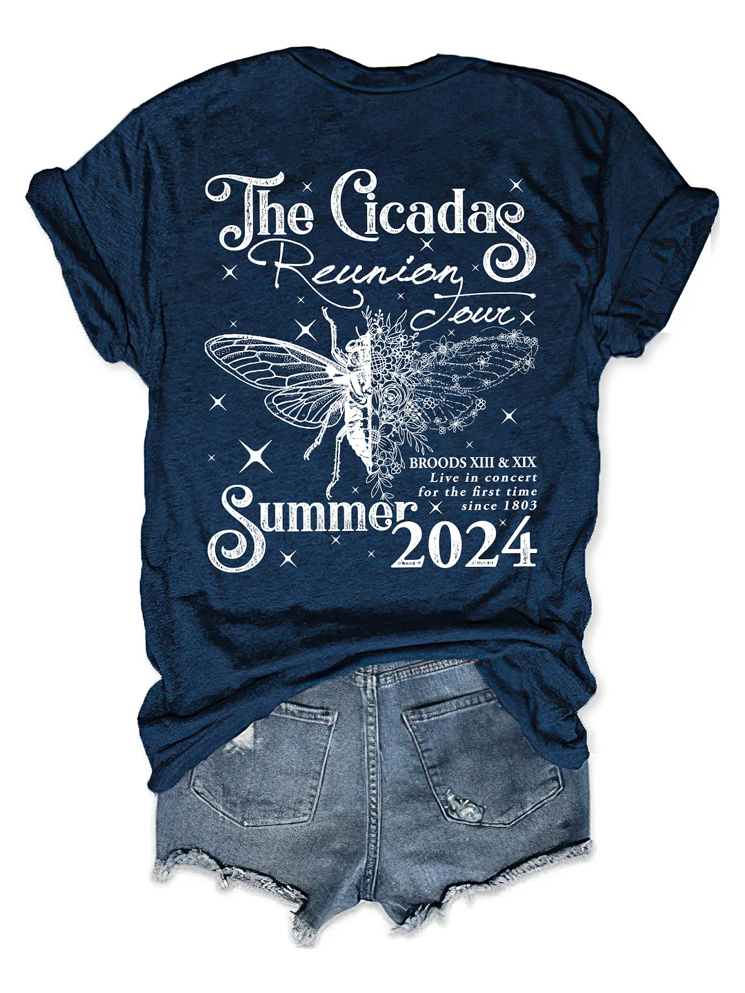 The Cicadas Reunion Summer Tour T-shirt