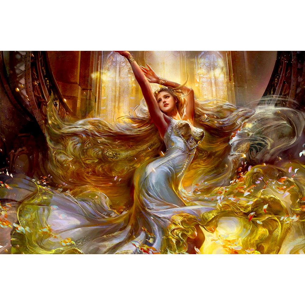 

Girl in Palace - 1000 Pieces Jigsaw Puzzle, 501 Original