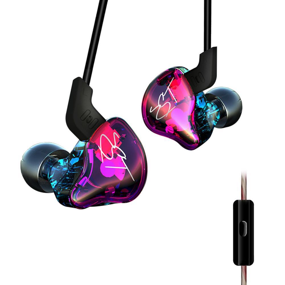 

KZ ZST Pro Armature Dual Driver Wired Earphone Detachable Cable Earbuds with Mic, 501 Original