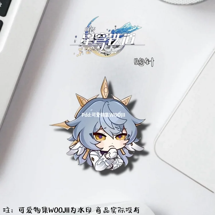 4 pcs Honkai: Star Rail Sunday Badge