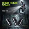 Aluminum Alloy Cycling Light 120 Wide-Angle Powerful Handlebar Flashlight