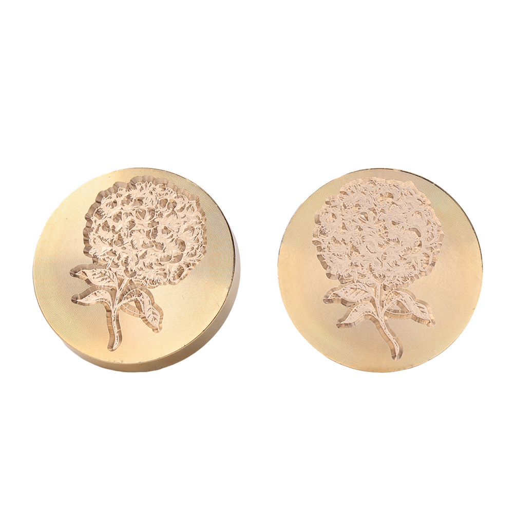 

30mm Grass Flower Wax Sealing Stamp Head - Wax Seal Stamp, 501 Original