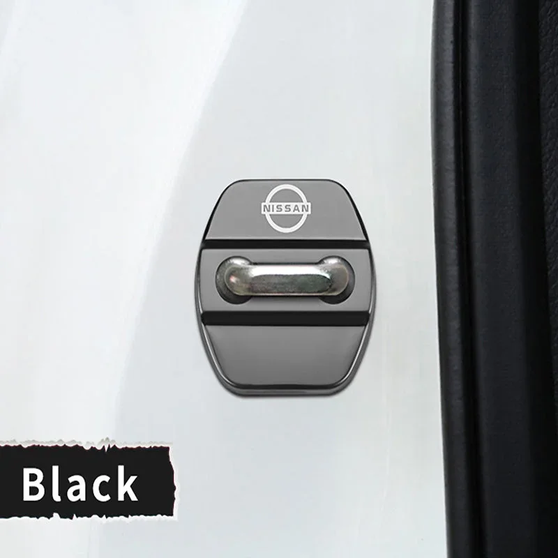 Car door lock alloy protective cover (4 pieces)