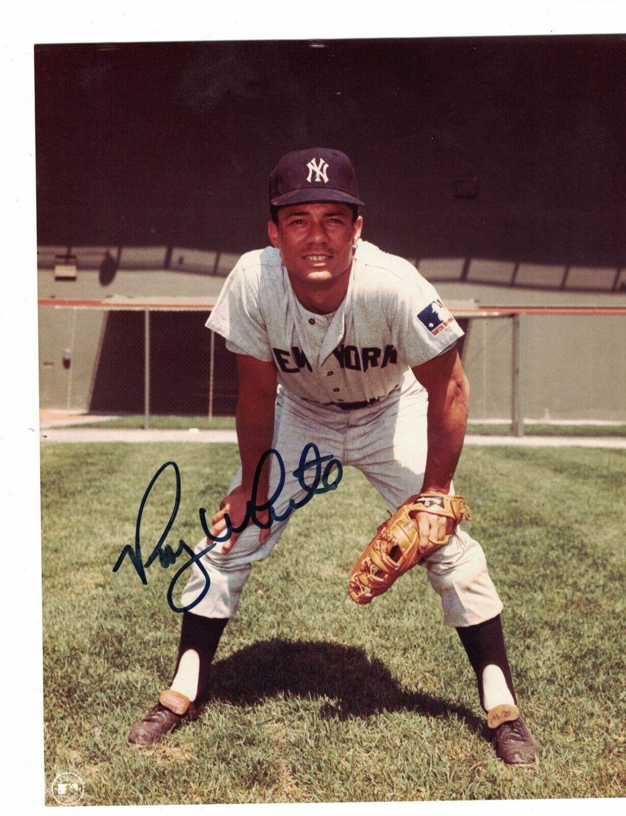 Roy White New York Yankees Signed 8 x 10