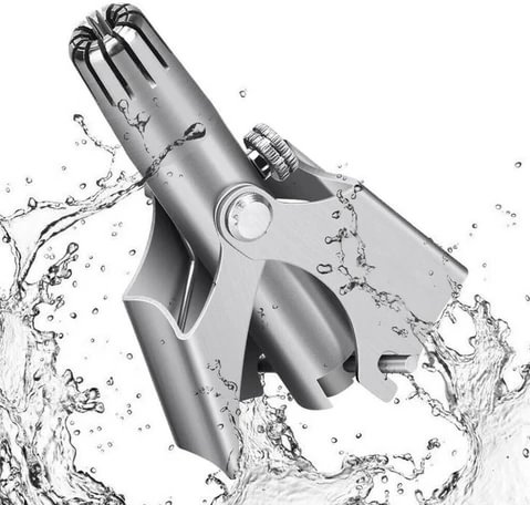 portable manual nose ear hair trimmer