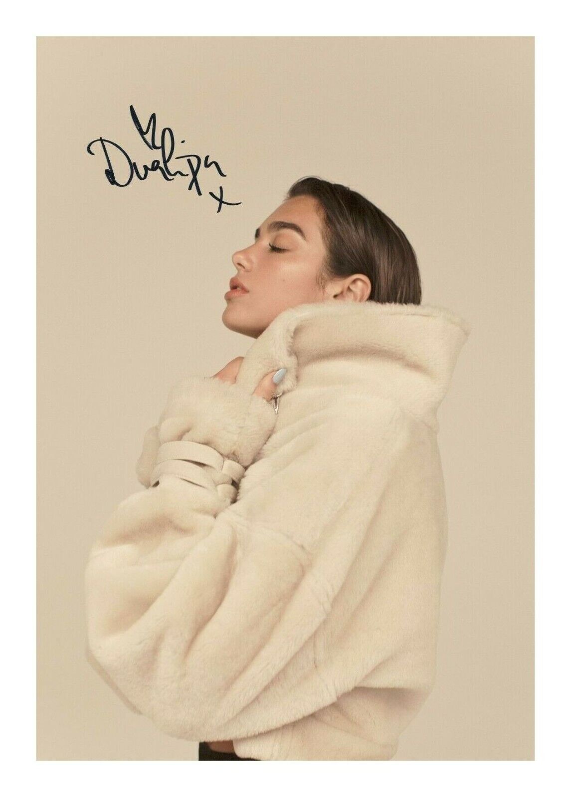 DUA LIPA AUTOGRAPH SIGNED PP Photo Poster painting POSTER