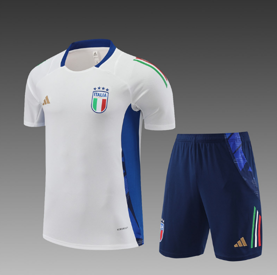 2024 Italy Training Kit Short Sleeve Football jersey Thai Quality