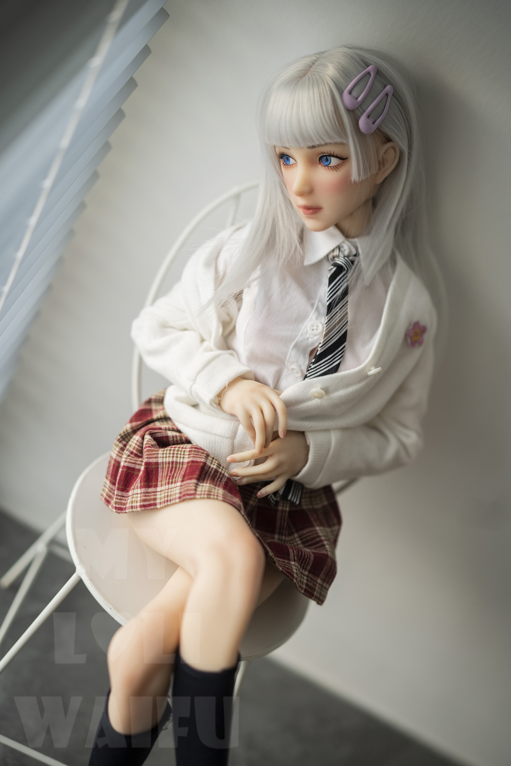 MYLOLIWAIFU 60cm (1.97') #M3 Full Silicon JK Girl (NO.606) MYLOLIWAIFU Littlelovedoll