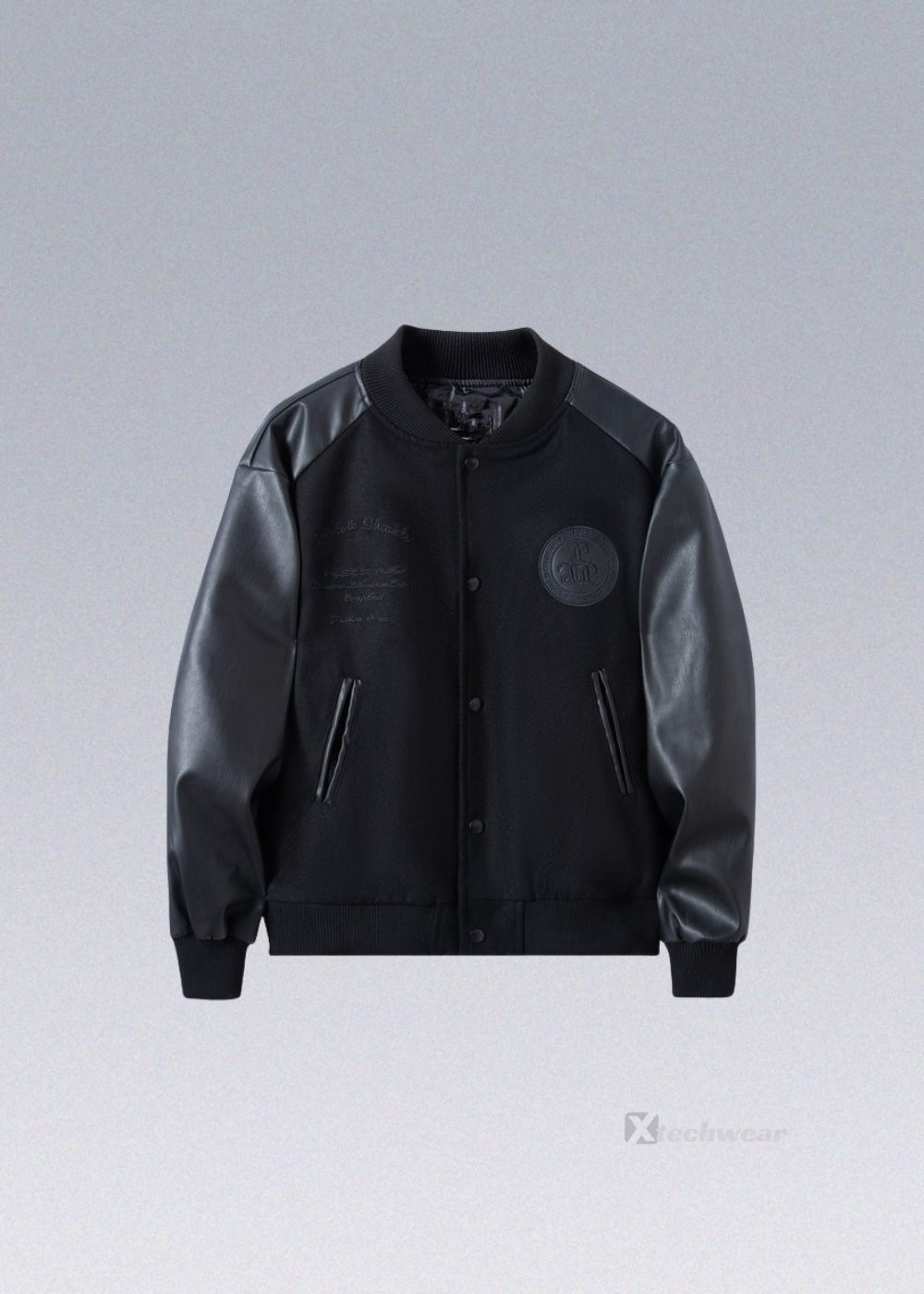 Dark Baseball Jacket Techwear - X techwear-x