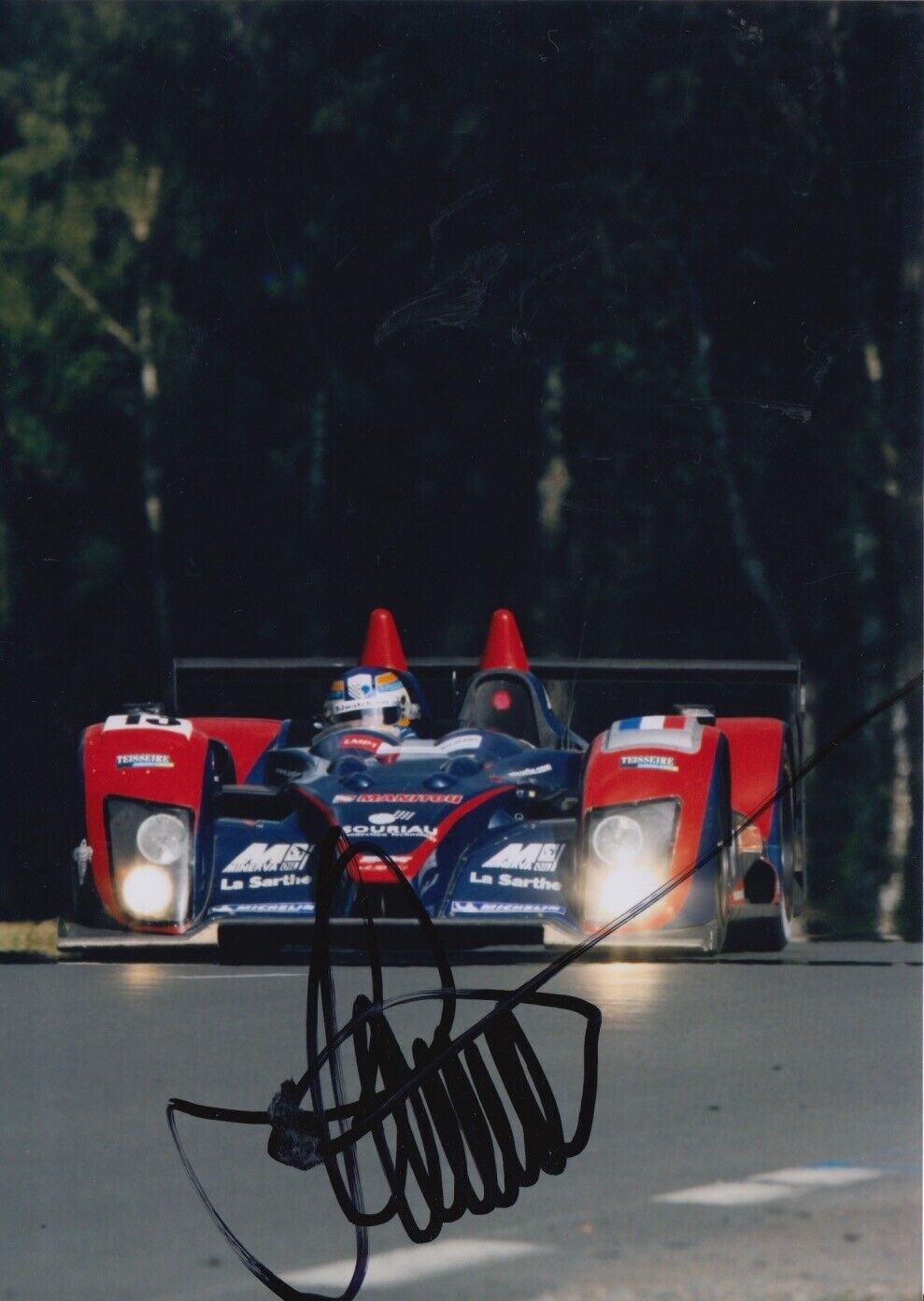 Stefan Johansson Hand Signed 7x5 Photo Poster painting - Le Mans Autograph 2.