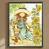 Diamond Painting -DIY Round Drill Girl