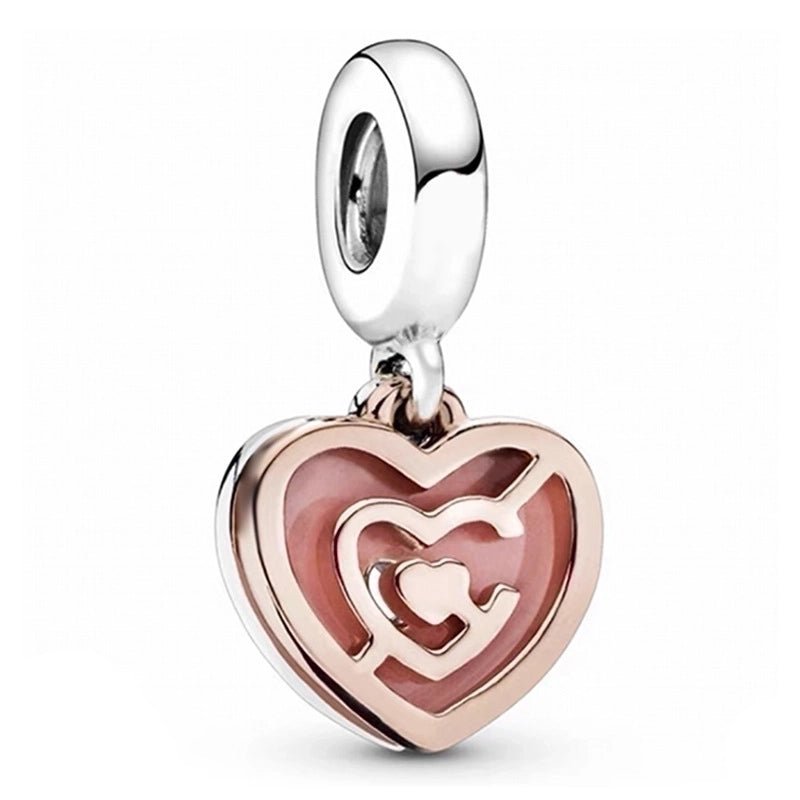 10 Pieces Cartoon Style Geometric Animal Metal Plating Inlay Rhinestones Jewelry Accessories