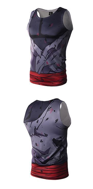 Dragon Ball Super Goku Black Vest 3D Print Cosplay Costume