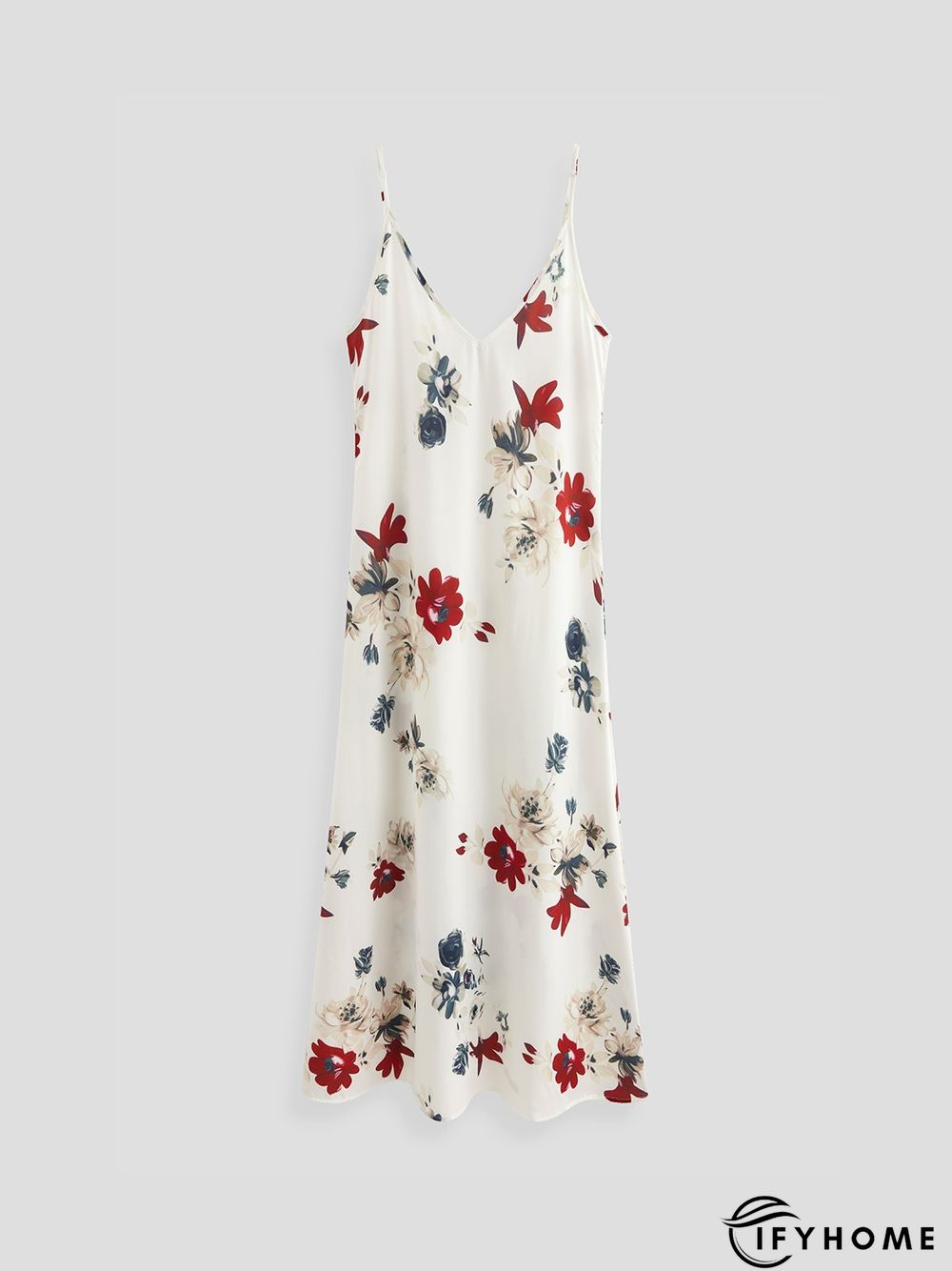 Striped Vintage Sleeveless Cotton-Blend Dress | IFYHOME