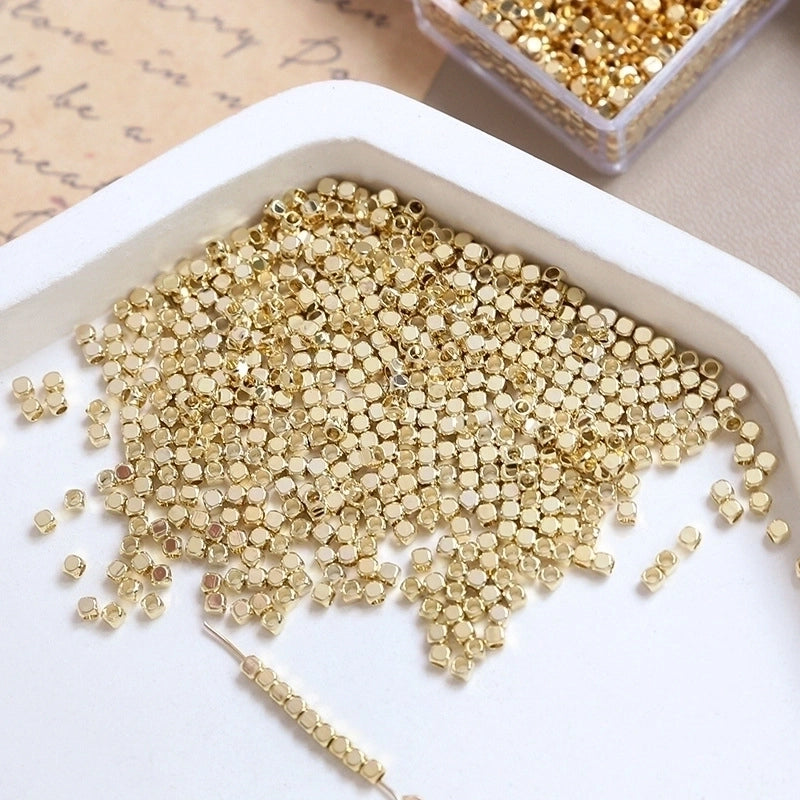 10 Pieces Diameter 3mm Diameter 4mm Diameter 5mm Copper Solid Color Beads