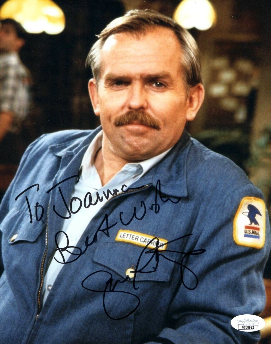 John Ratzenberger Signed Autographed 8X10 Photo Poster painting Cheers Cliff Claven JSA GG68922