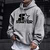 Unisex Casual Stylish Star Graphic Hoodie by Inlyline