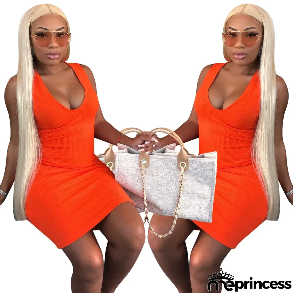 Women's Fashion Sexy Sleeveless Dress