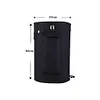 Propane Bottle Gas Tank Sun Cover with Storage Pocket for Trailer Grills Outdoor
