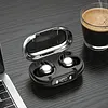 Bluetooth-compatible Portable Wireless Headsets In-Ear Translation Earbuds Real Time AI Language Translator Earbuds for Work Sport Sleeping