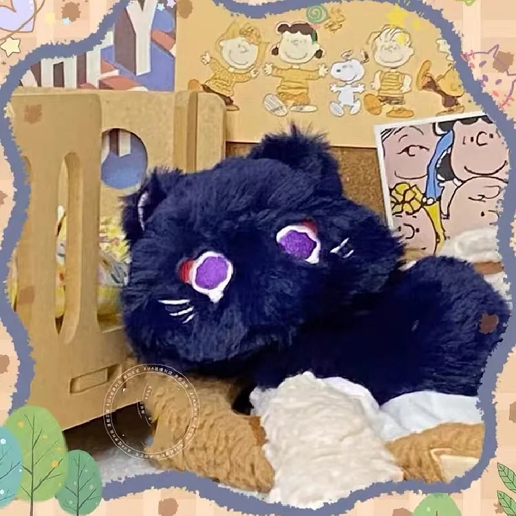 Genshin Impact Wanderer Kawaii Cat Plush Toy Kyechain weebmemes