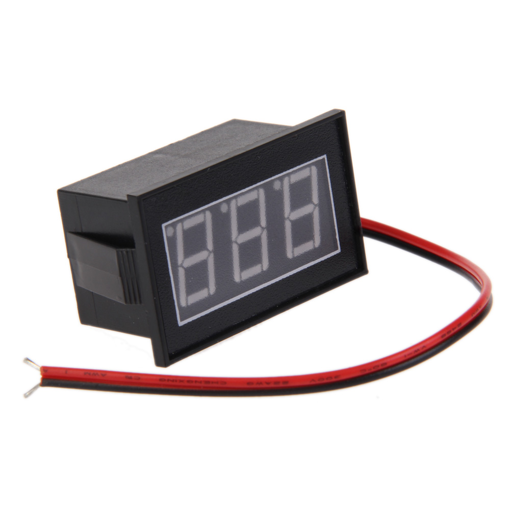 

V56D Waterproof DC3.0-30V Voltmeter Blue LED Digital Display Potting-68329.03, 501 Original