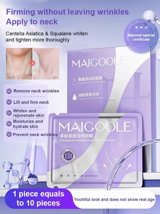 Firming and Anti-Wrinkle Neck Mask