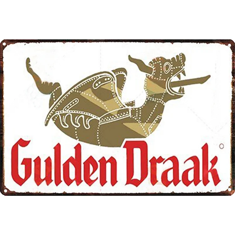 Gulden Draak Beer - Vintage Tin Signs/Wooden Signs 8*12Inch/12*16Inch