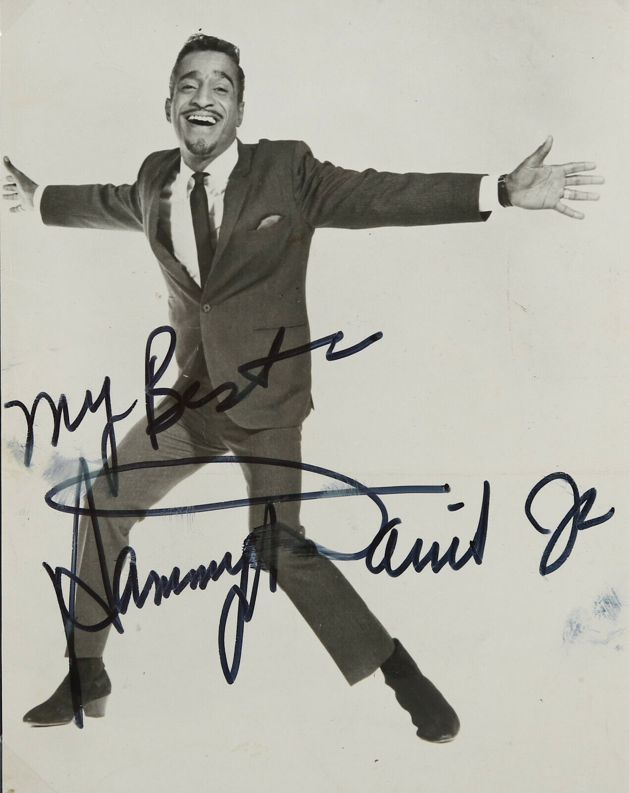 SAMMY DAVIS JR Signed Photo Poster paintinggraph - Musician / Singer / Entertainer - preprint