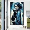 (40*70cm)Girl - Full Round Drill Diamond Painting