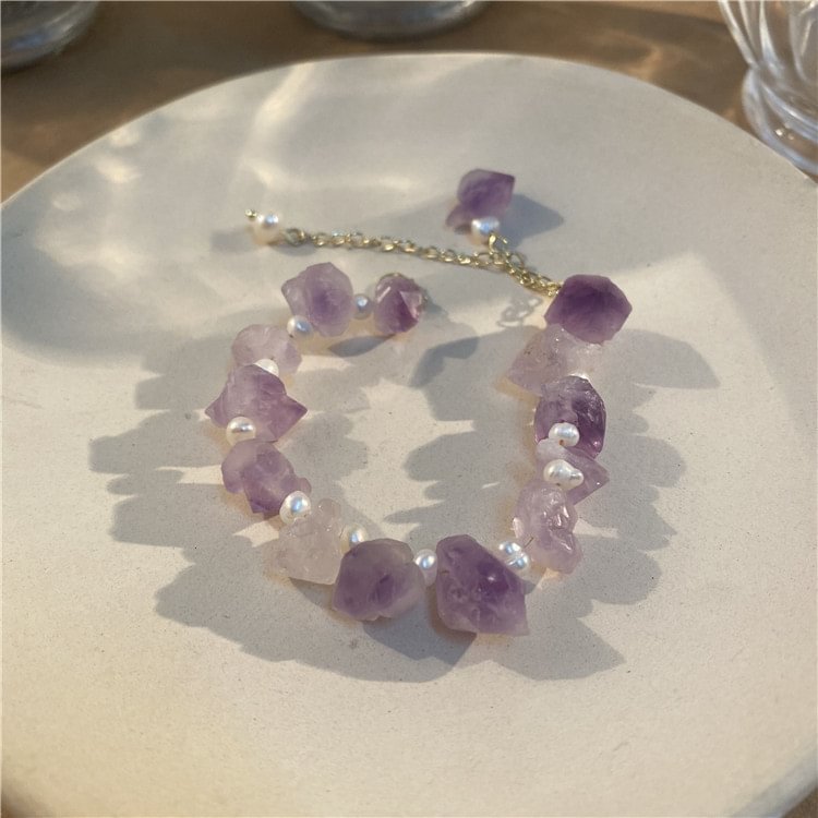 Amethyst Gravel Bracelet KERENTILA