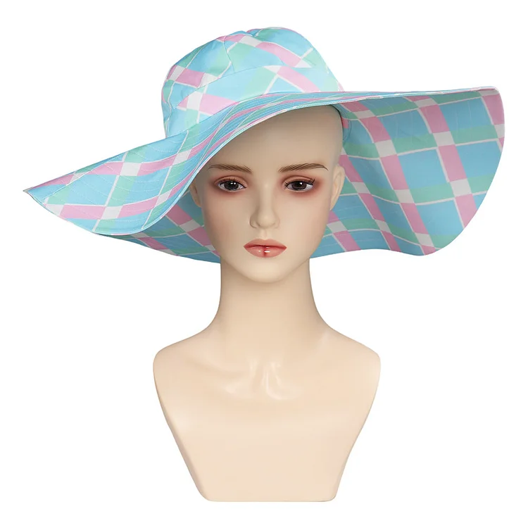 Barbie 2023 Barbie Blue Hat Cap Cosplay Accessories Halloween Carnival Props
