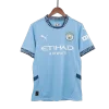DE BRUYNE #17 Manchester City Home Authentic Soccer Jersey 2024/25 &ndash; UCL