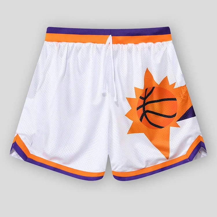 Plus Size Sports Street Style Basketball Breathable Shorts