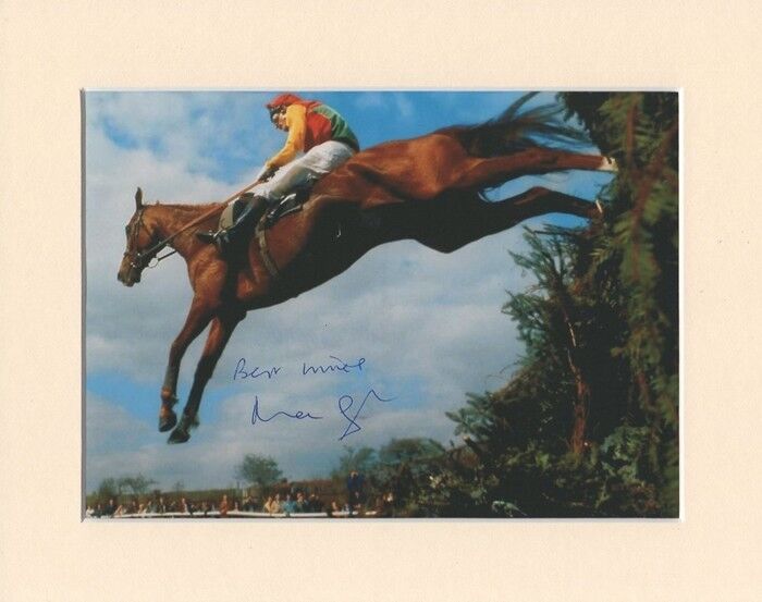 MARCUS ARMYTAGE MR FRISK GRAND NATIONAL MOUNTED SIGNED AUTOGRAPH Photo Poster painting PRINT