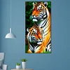 Diamond Painting - DIY Full Round Drill Tiger(85*45 CM)